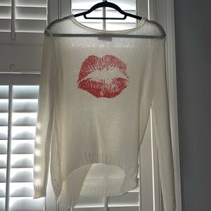 Wooden Ships Lips Sweater